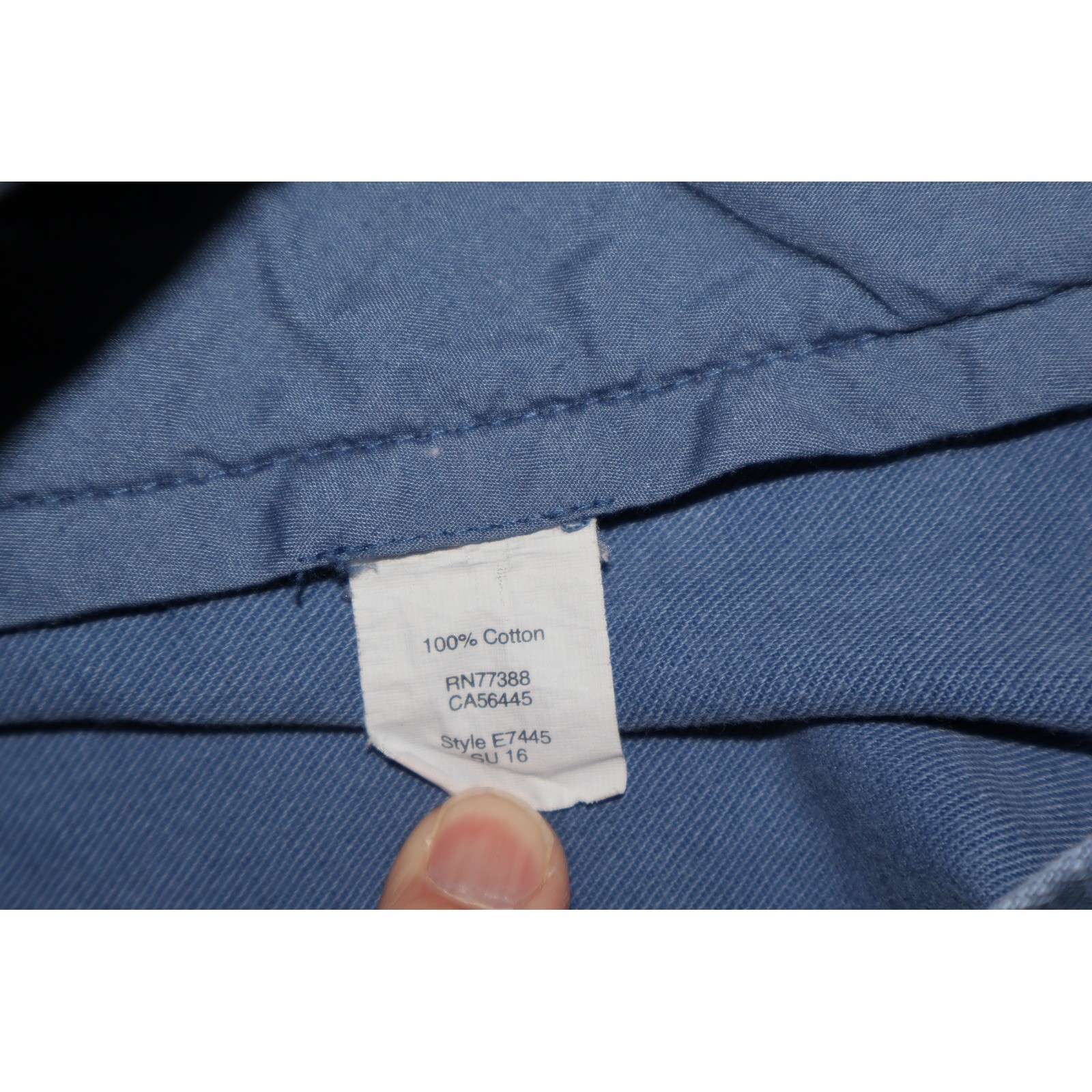 J.Crew The Sutton Pants Mens 32×33 Blue Chino Straight Leg Cotton E7445