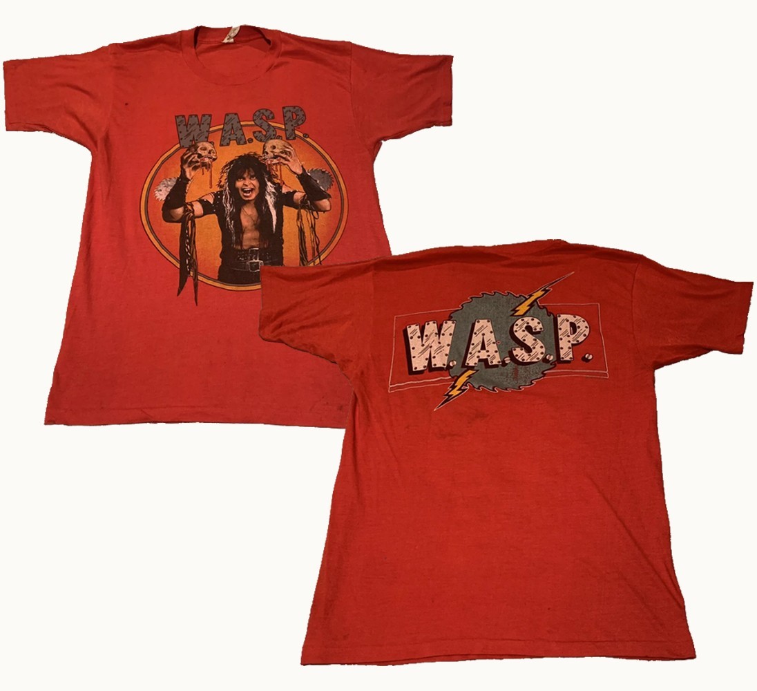 Vintage 1985 Wasp Cotton Men All Size reprint 20D227
