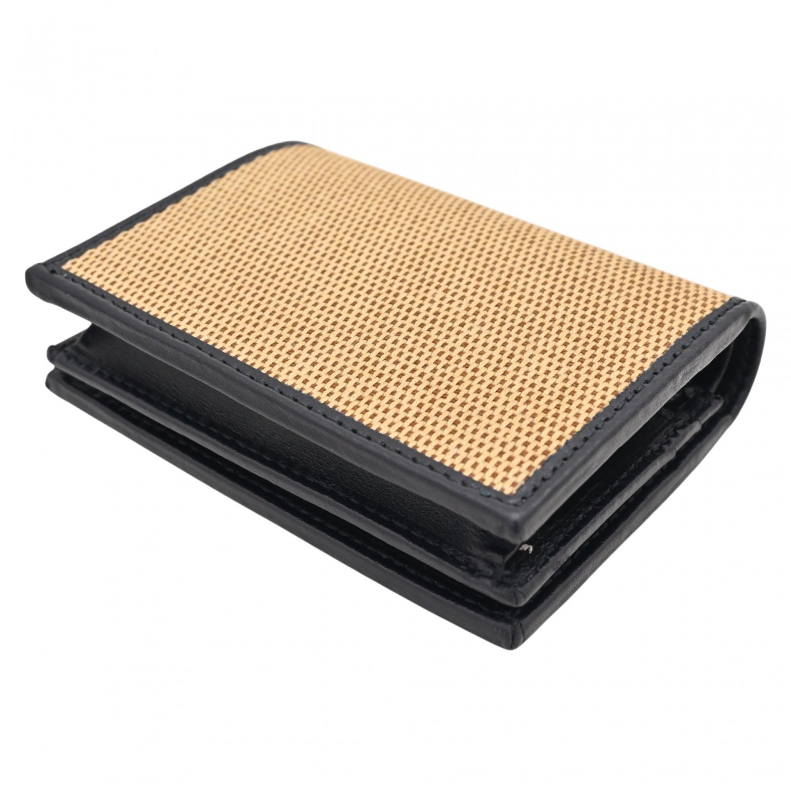 Auth GUCCI Horsebit Compact Wallet Bi Fold Wallet gu9834nr