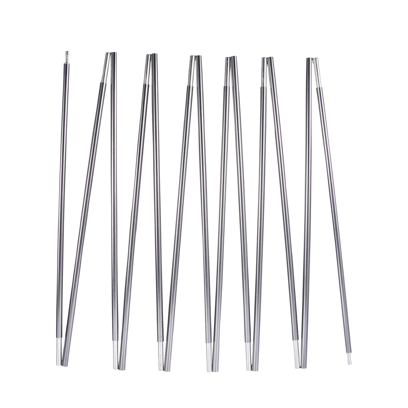 1 PC Preassembled Gray 7001 T6 Heated Aluminum Tent Pole Replacement Camping
