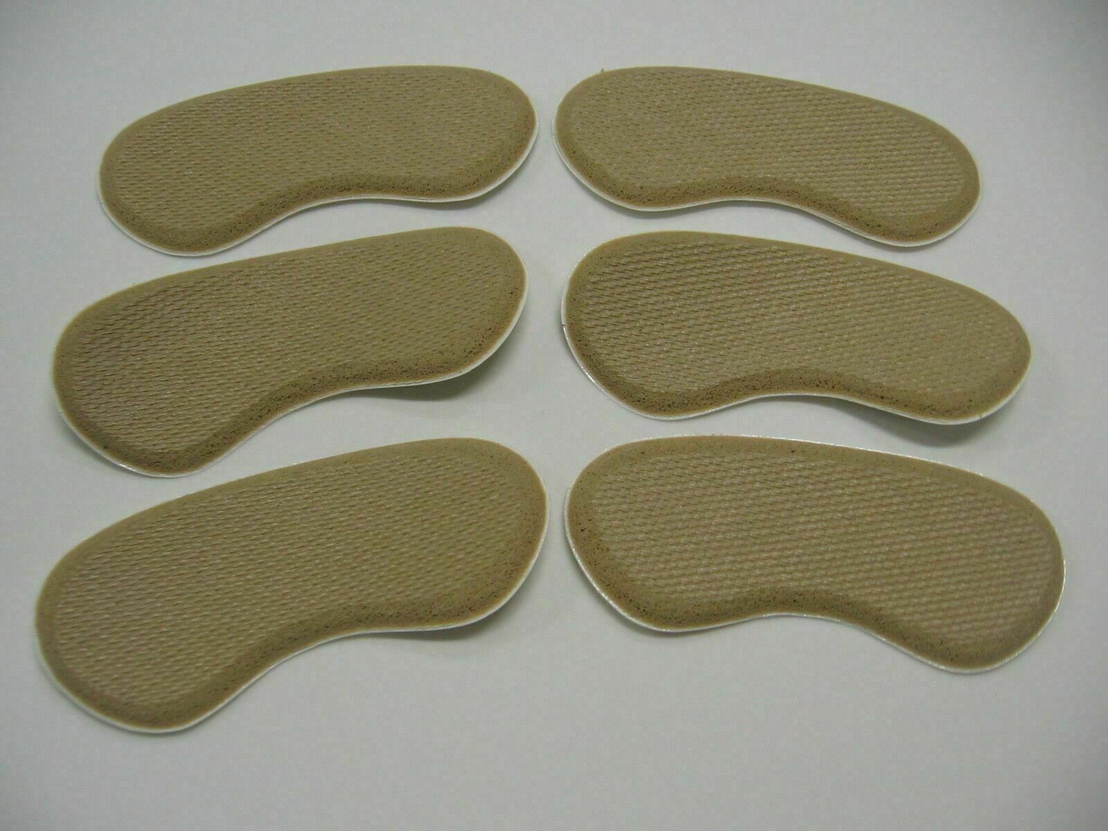 Heel Grippers – Rubber Shoe Grips Self Adhesive-3 Pair (6 grips) – FREE SHIPPING