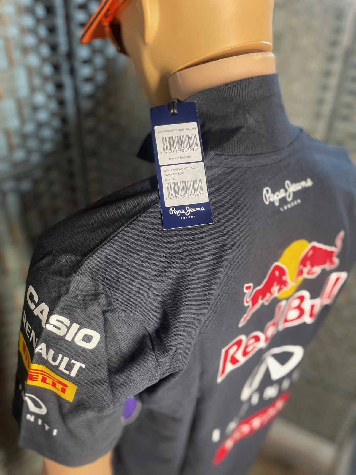 NEW Red Bull Racing F1 Formula 1 Men’s Polo Shirt 2012 Genuine VINTAGE- XL