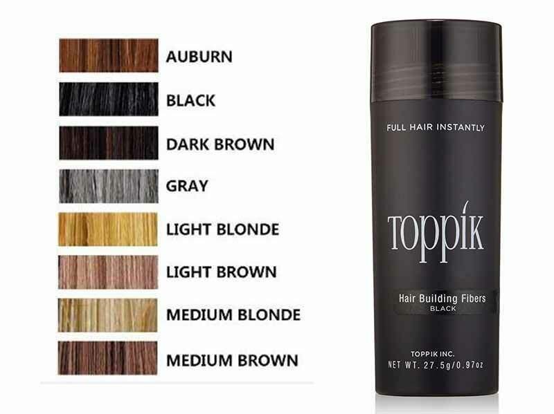 2PCS TOPPI Hair Building Fibers 27.5g Choose Your Color [20%-30% OFF EVENT]
