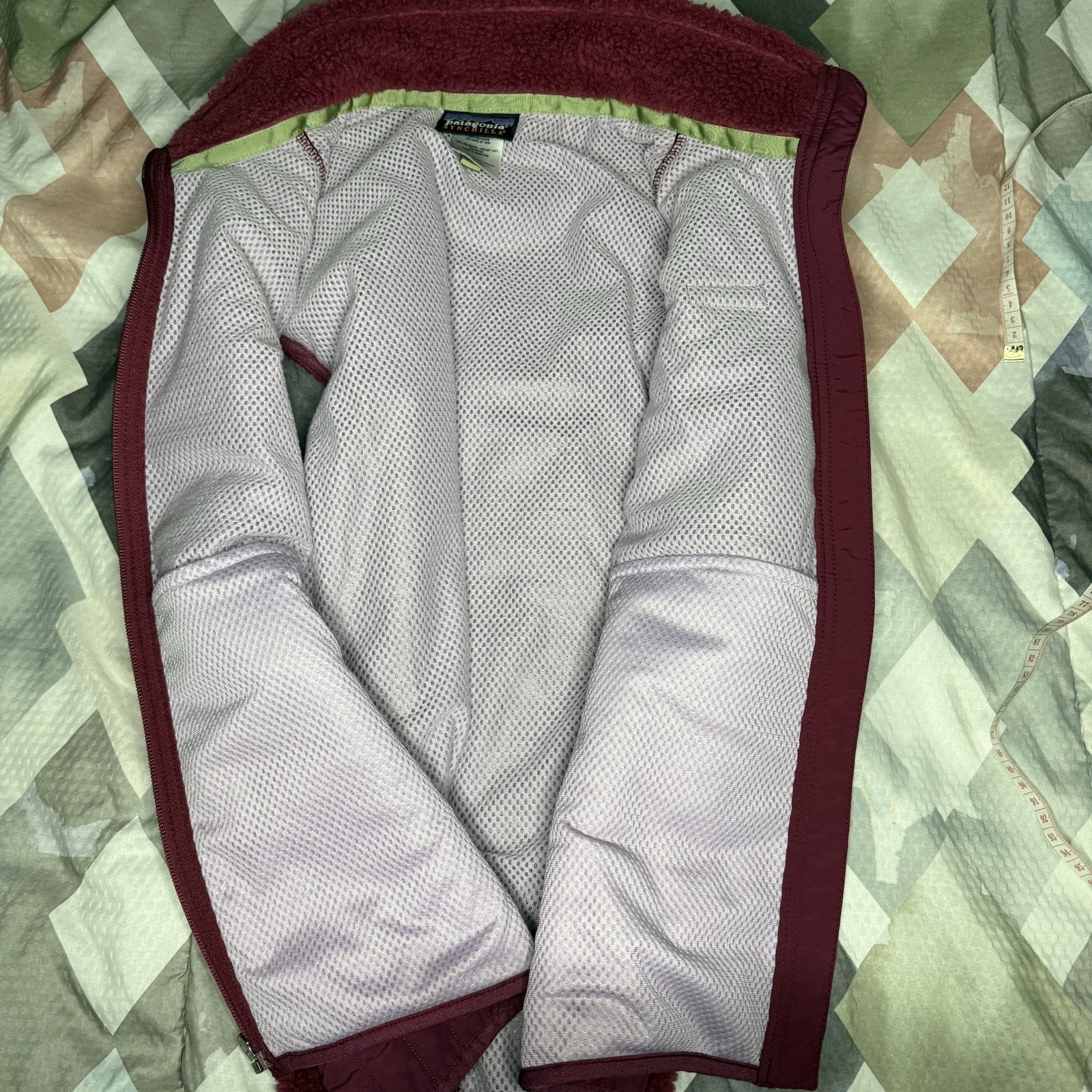 Patagonia Synchilla Sharpa Fleeced Women’s Vest Size Large