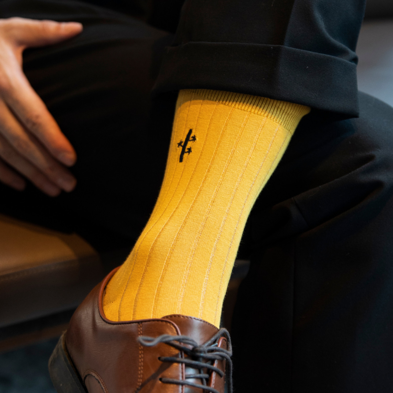 Luxury Bamboo Rayon Ribbed Mens Dress Socks Multipack Work Office