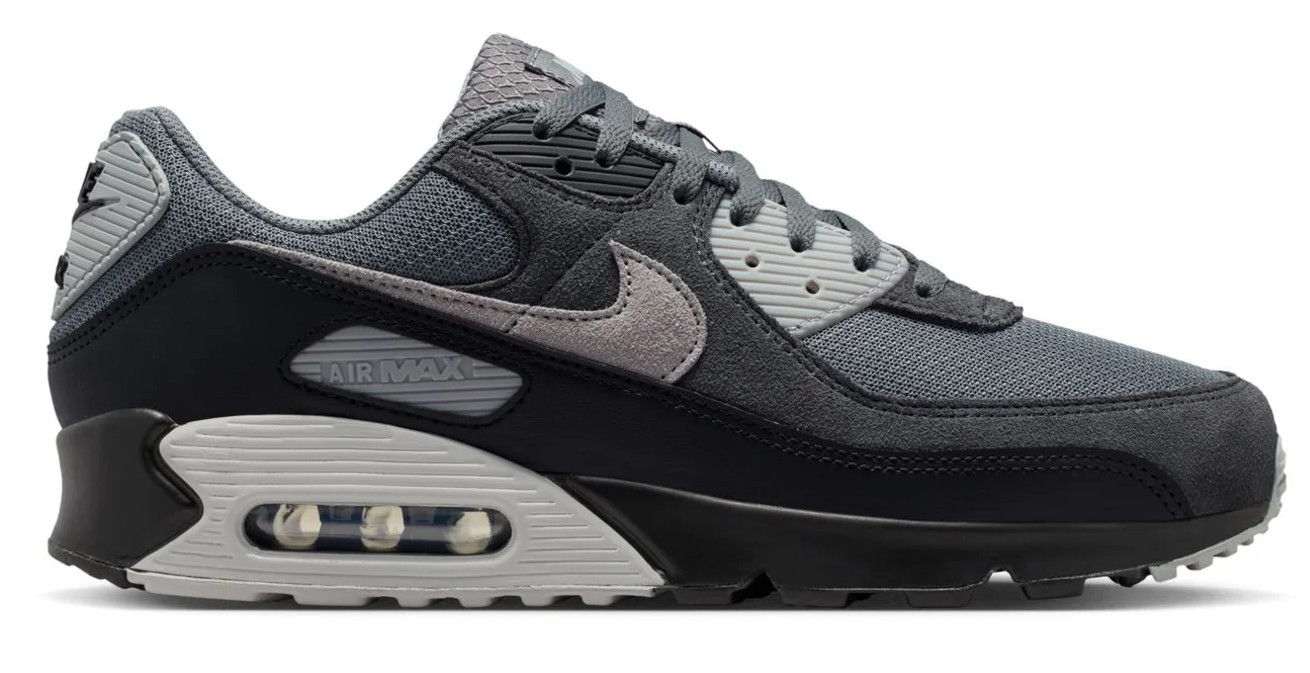 Nike Air Max 90 GREY PHOTON DUST BLACK DM0029 020 Men’s US SZ 7-14 NEW IN BOX