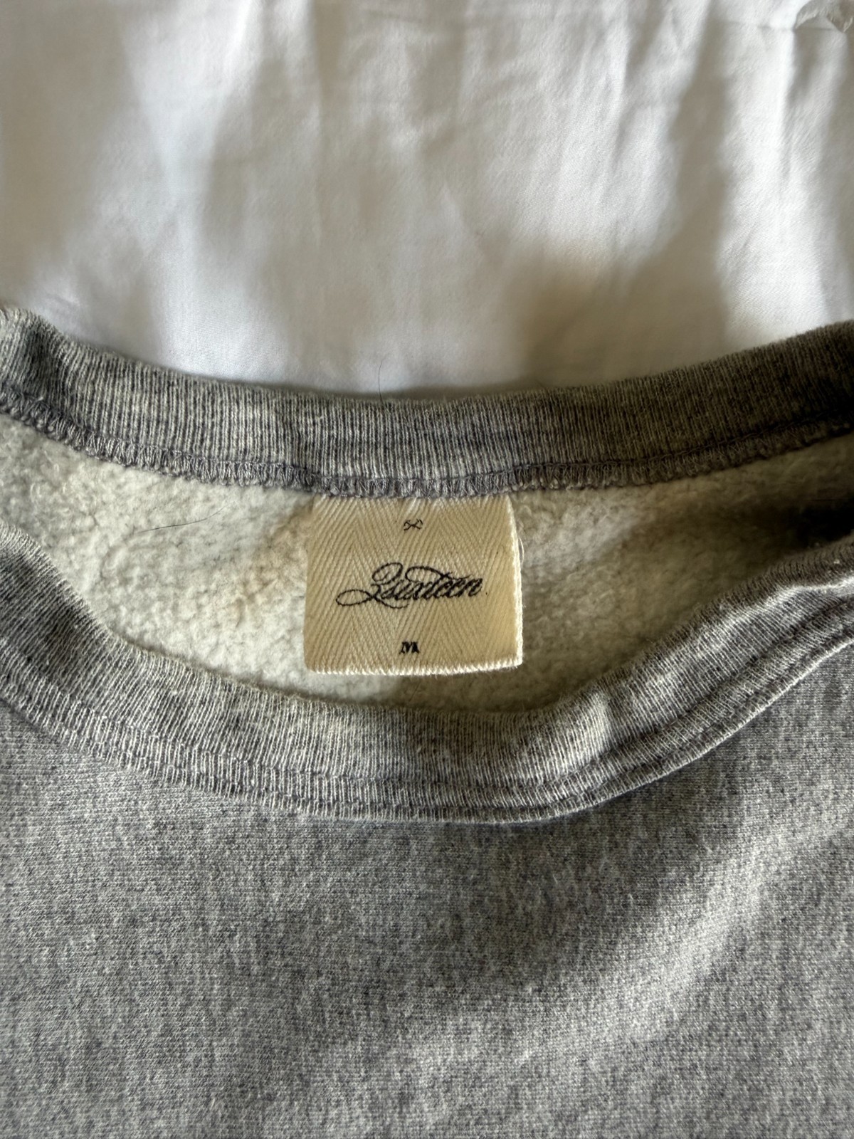 3sixteen Gray Heavyweight Sweatshirt Men M Made in Canada