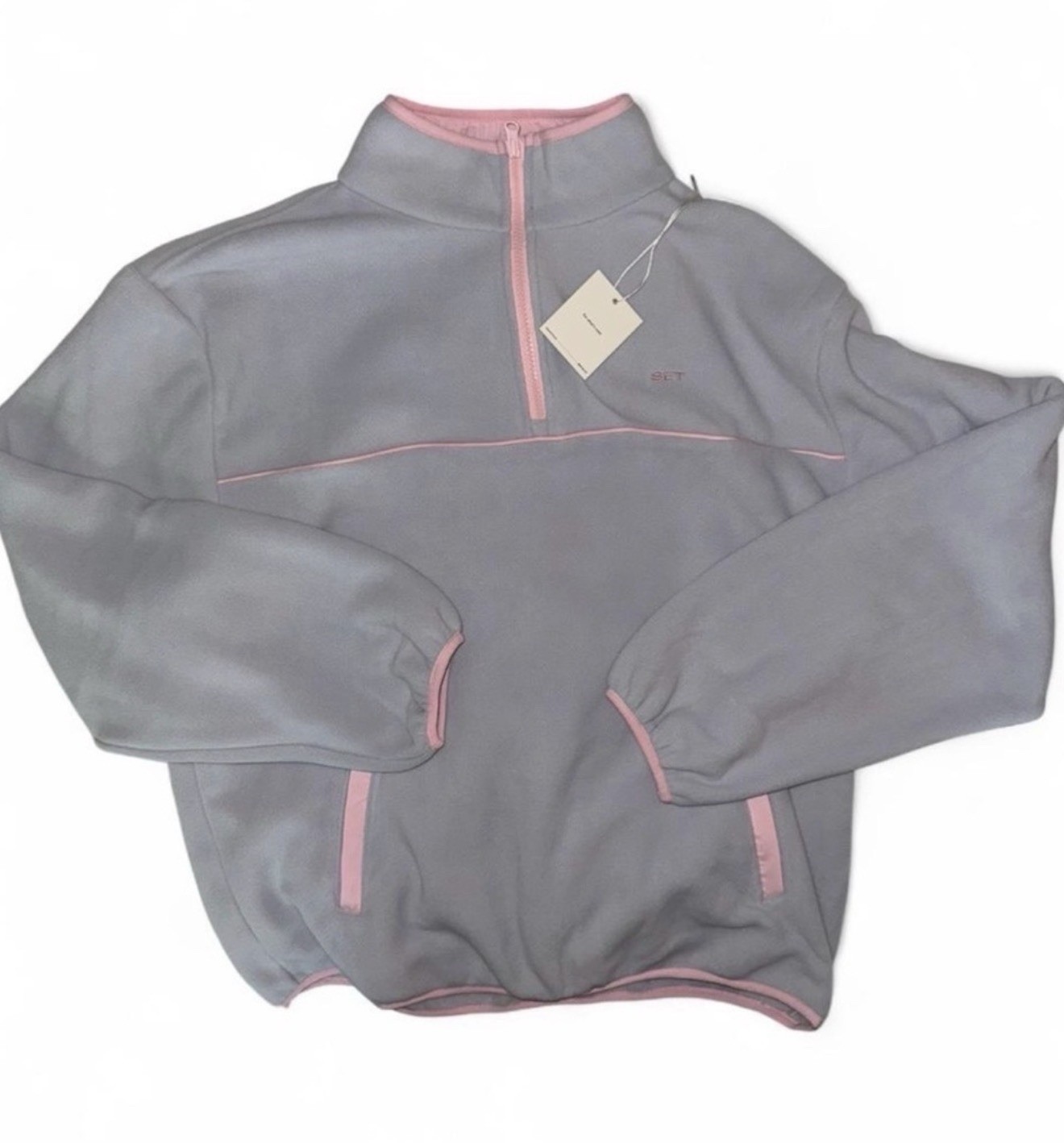 SET Active Fleece Half-zip Pullover | City Of Valentine Collection | Size S
