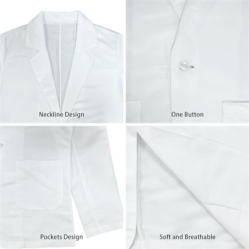 Blazer for Men Regular Fit Suit Jacket Sport Coats with X-Large American Flag