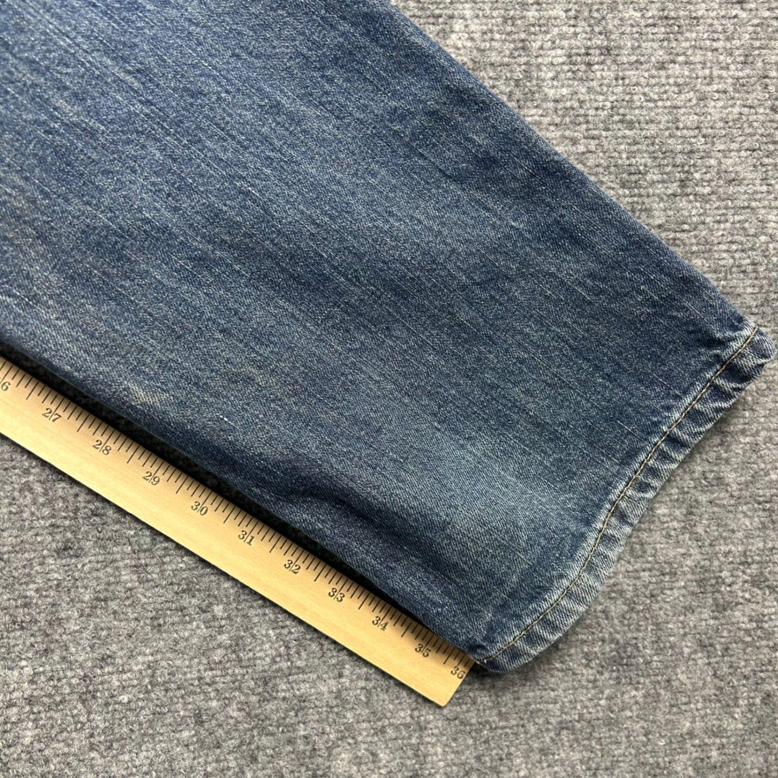 Ariat M2 Relaxed Jeans Men 34×38 Blue Denim Straight Leg Workwear Western