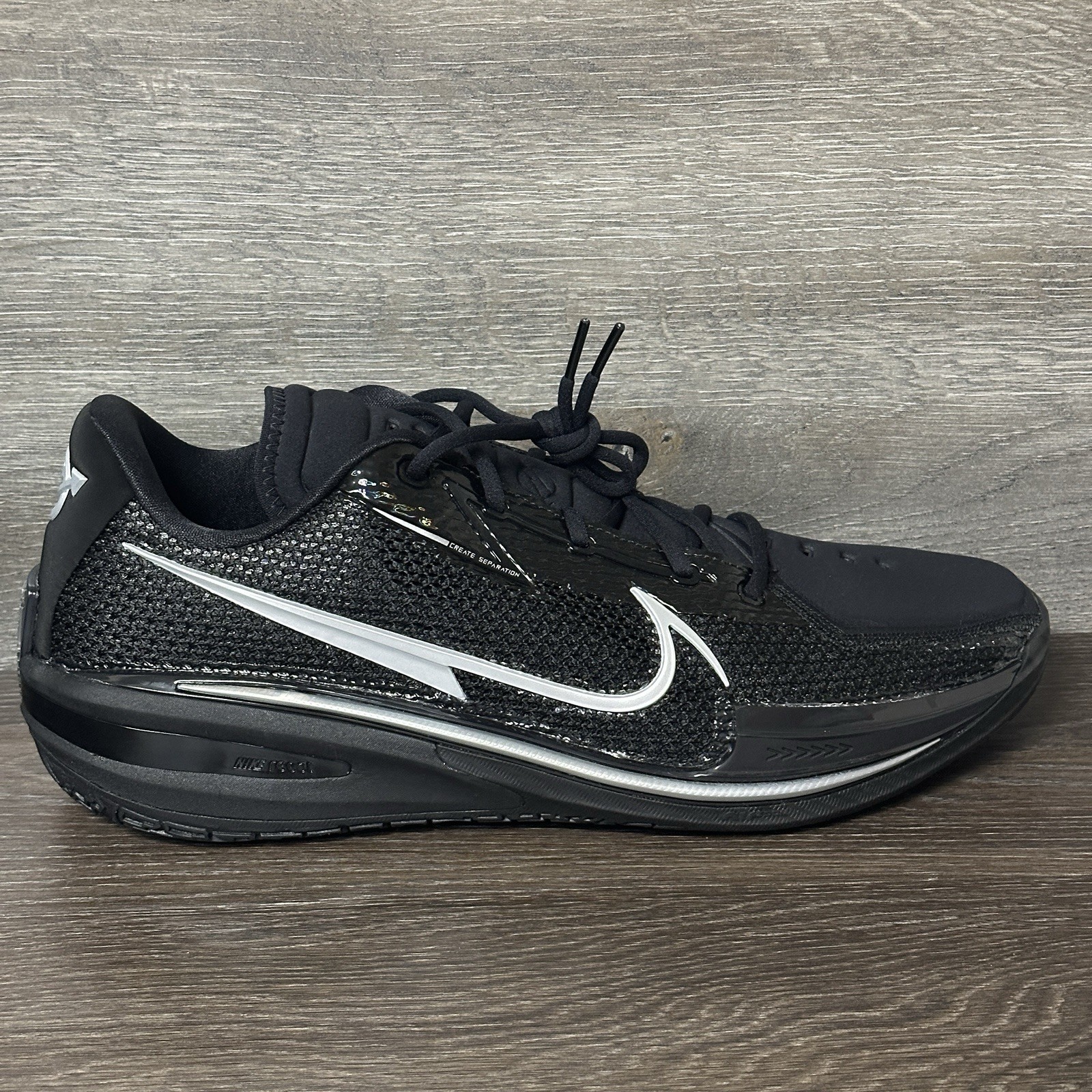 Nike Air Zoom GT Cut Black Chrome Basketball Shoes Men’s Size 15 CZ0175-006
