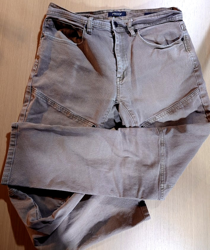 Proof Rover Double-Knee Work Pant 32×30 Slim Fit Dark Olive Huckberry Men’s