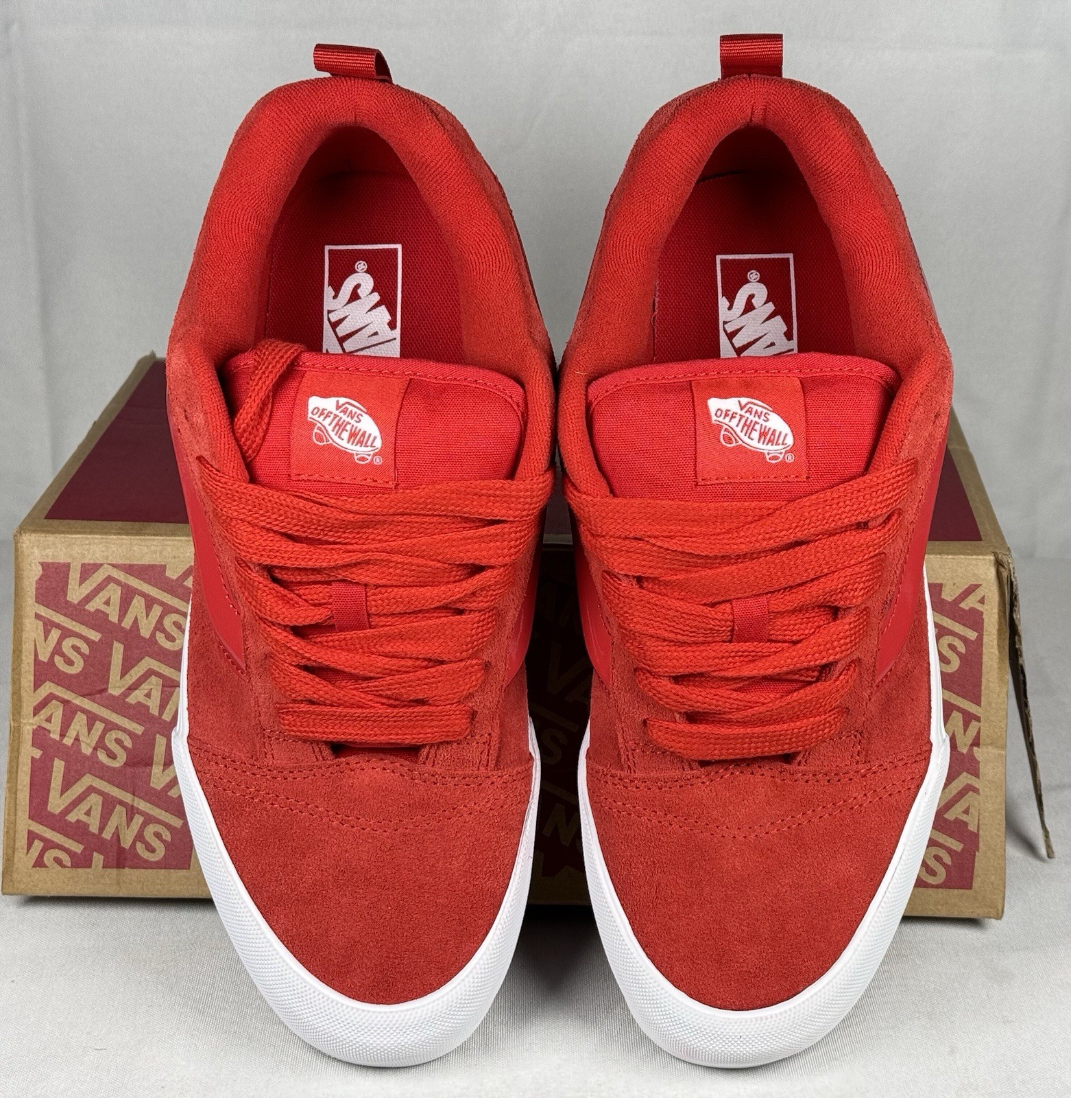 Vans Knu-Skool Suede Patent – Racing Red Men’s Size 11.0