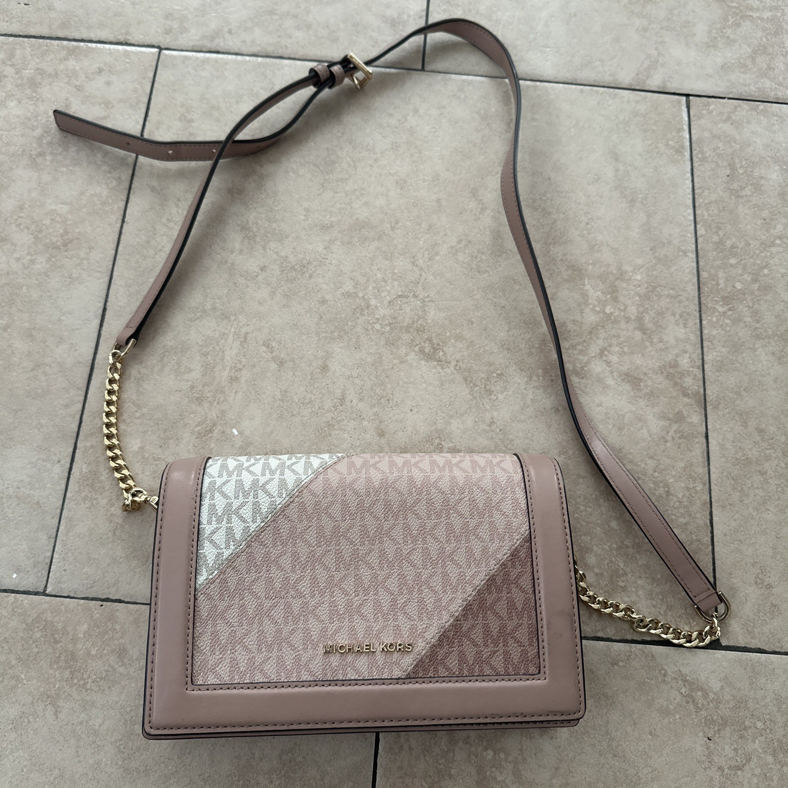 Pink Michael Kors Crossbody