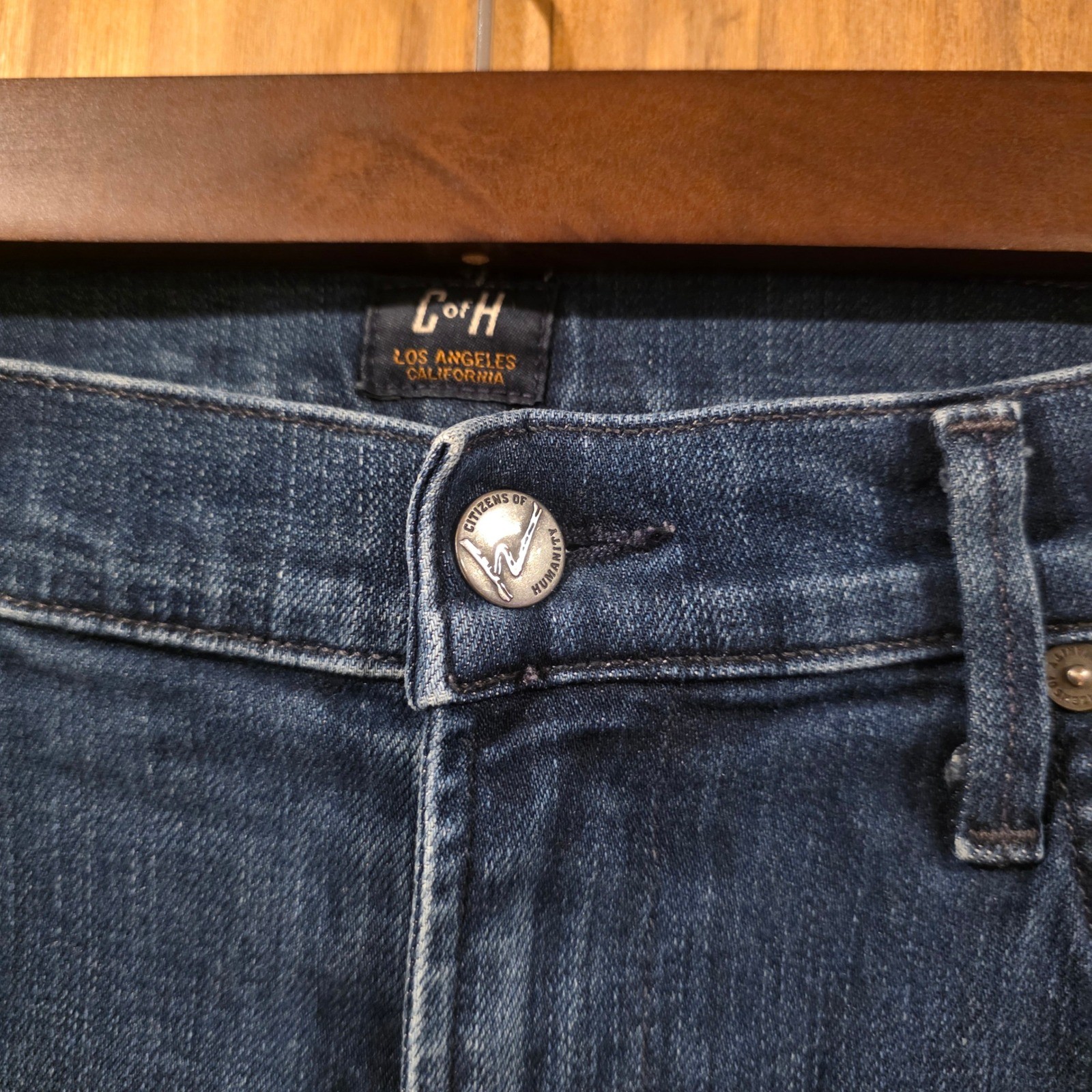 Citizens of Humanity Rocket Jeans Womens Size 28 Blue Excellent High Rise Skinny