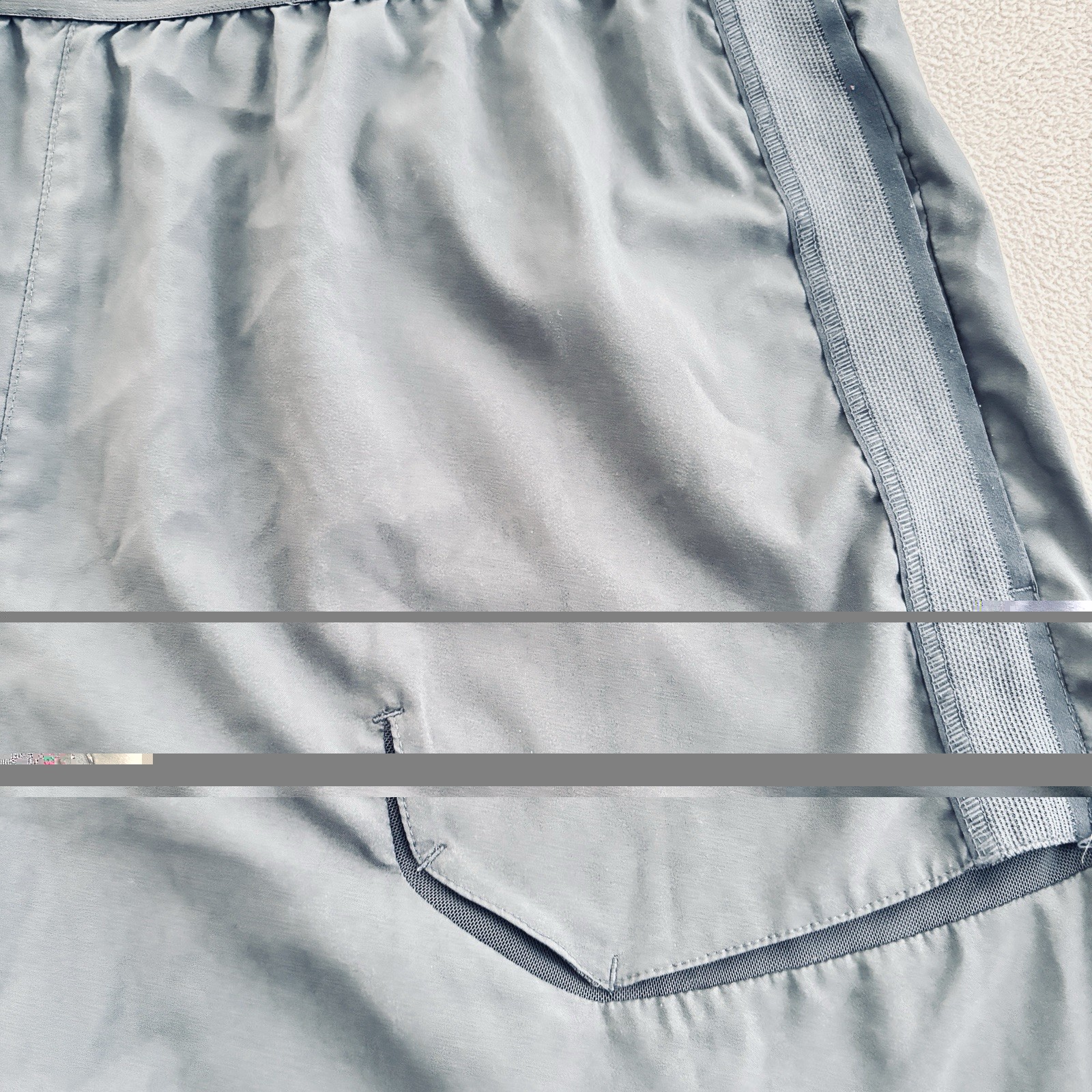 Russell Dri-Power 360 Lg Unisex Shorts Athletic Yoga Beach Pockets Elastic