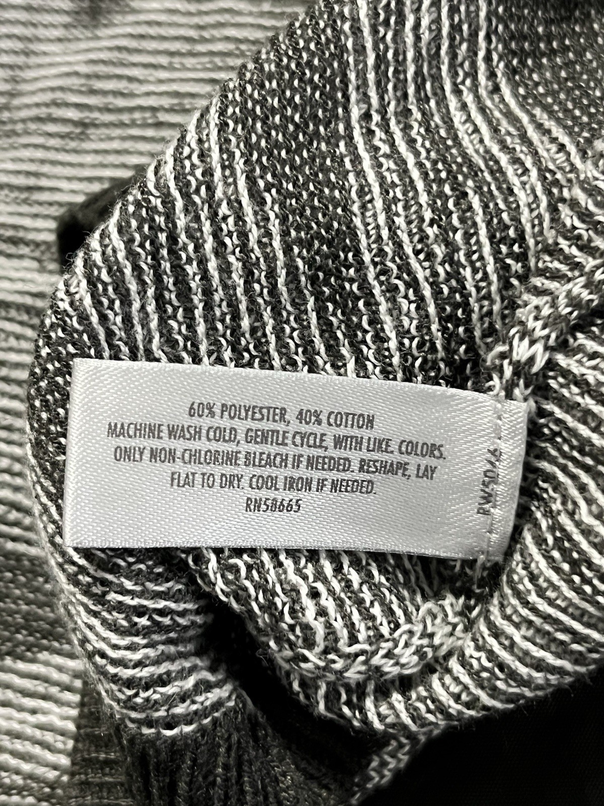 New Nordstrom Rack Lightweight Cardigan Sweater Open Front Grey Womens OX / 1X