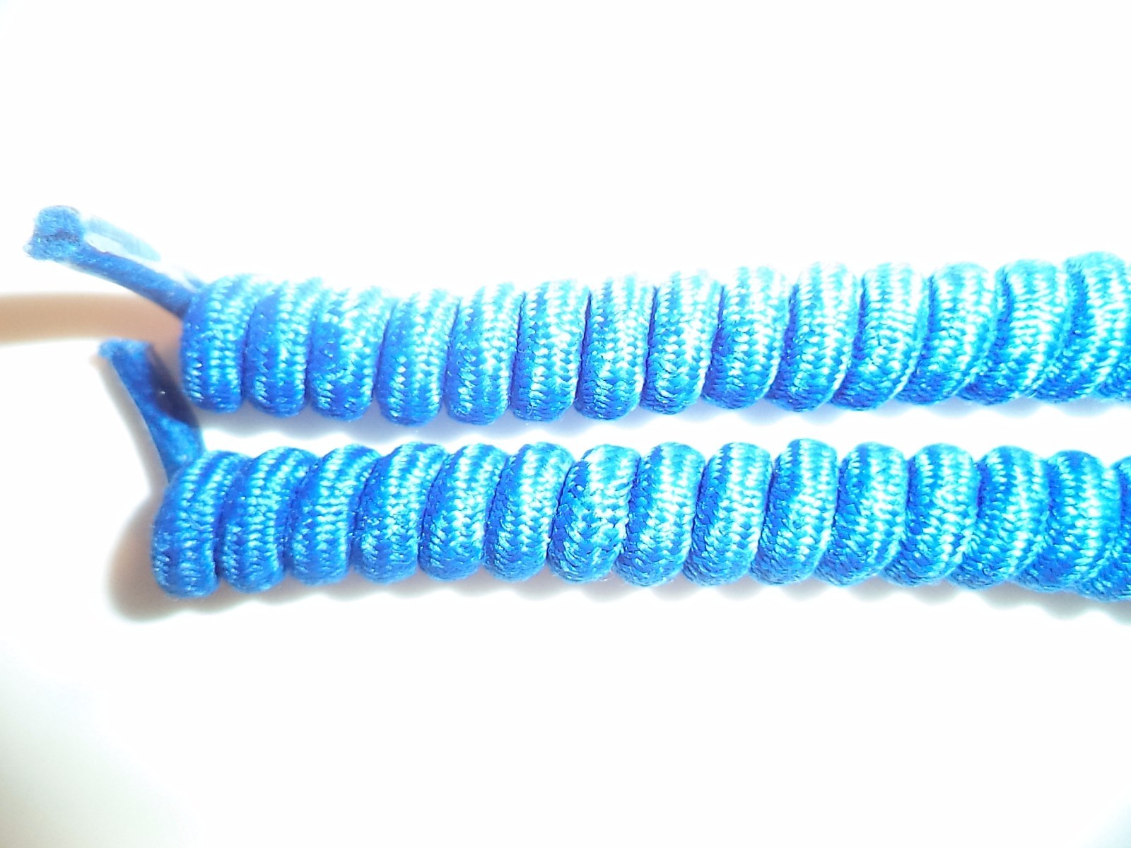 Curly Elastic No Tie Shoelaces Slip Your Foot In/Out, Kids, Women, Made in USA