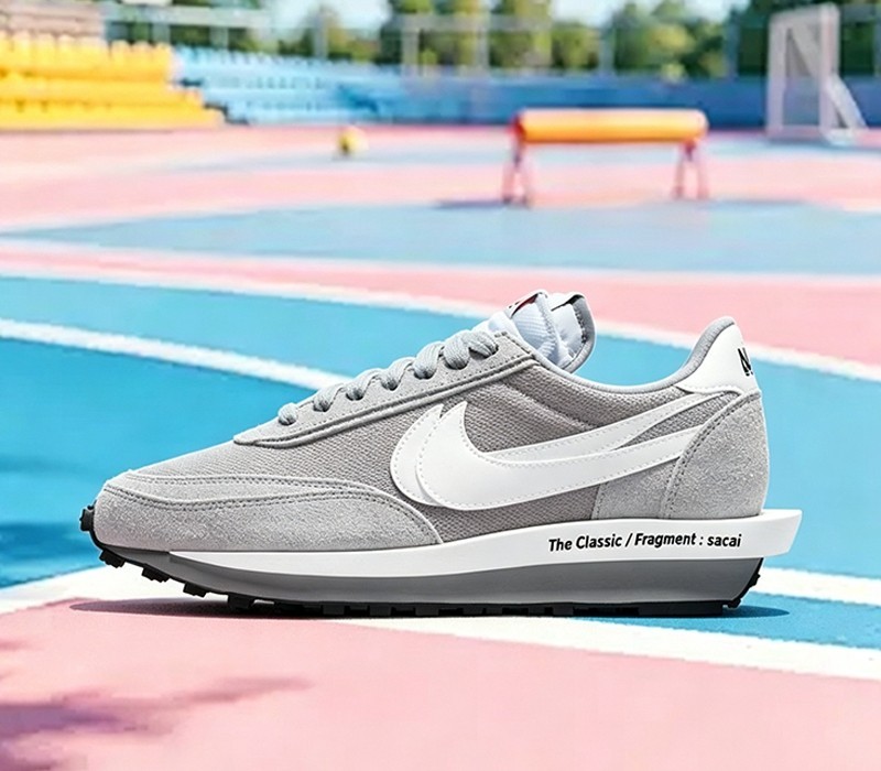 DH2684 001 Fragment Design sacai Nike LDV Waffle ‘Light Smoke Grey’ Men’s Size