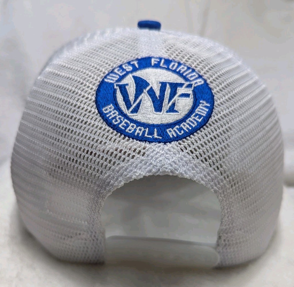 West Florida Baseball Academy Baseball Hat Red White And Blue