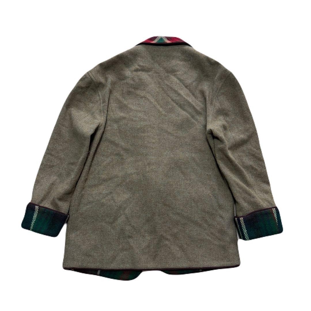 POLO Ralph Lauren 90s Wool Jacket Size 6 M-L 50cm/19.7in Shoulder Small Holes