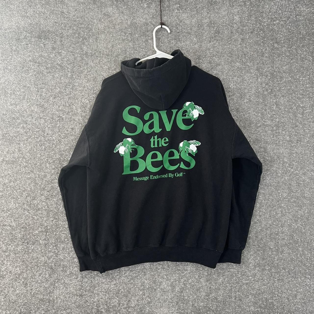 Golf Wang Tyler The Creator Save The Bees Men’S Black Hoodie Pullover Size M