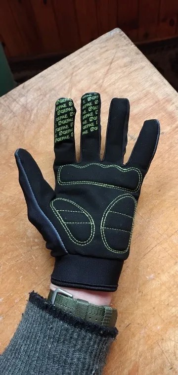 Biker Skeleton Bone Gloves Racing Cycling Motorcycle Mechanics Goth Full Finger