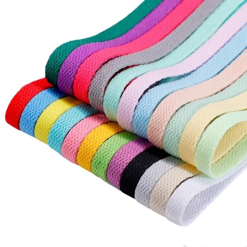 1 Pair Flat Shoelaces Replacement Shoe Laces for Sneakers Casual Sports Shoes