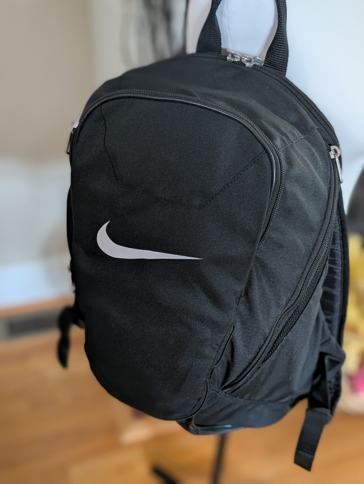 Nike Brasilia Medium Training Backpack Black Laptop Gym School Bag RN56323 NWOT