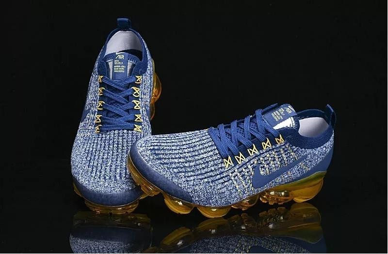 US Size Nike Air VaporMax Flyknit 3 Blue Men’s Shoes
