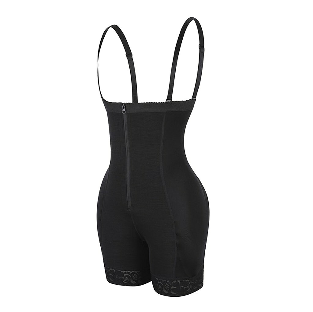 Removable Padded Hips & Butt Lifter Body Shaper Waist Control BBL Faja Shorts