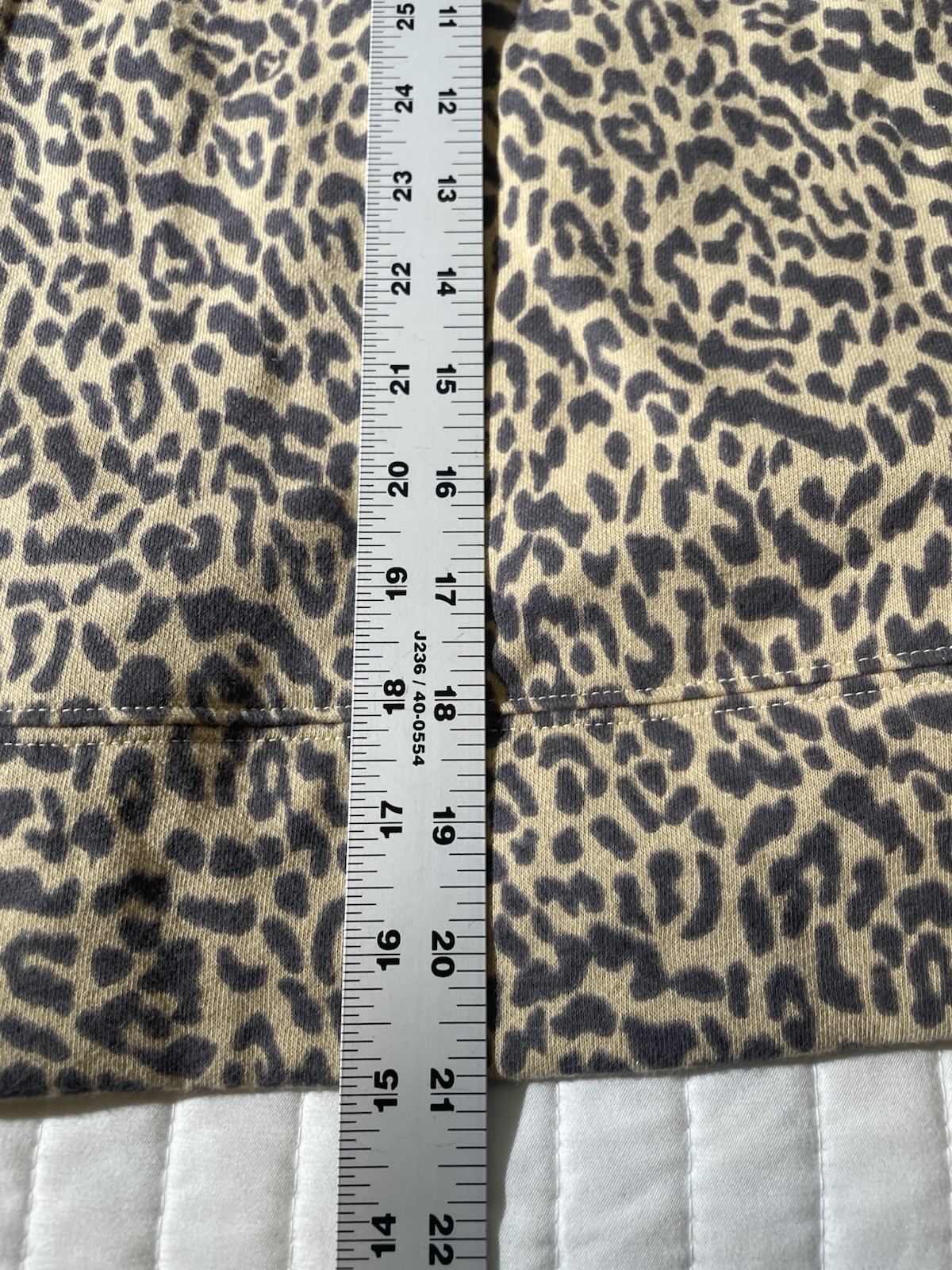 Anthropologie Daily Practice Hoodie Hooded Sweatshirt Leopard Print Brown XS NWT