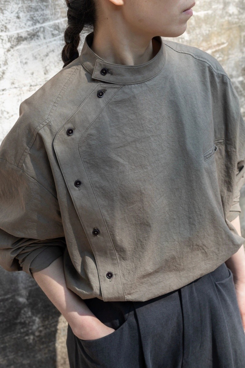 Chinese Style Womens Casual Long Sleeve Loose Shirts Tops Blouse Autumn New