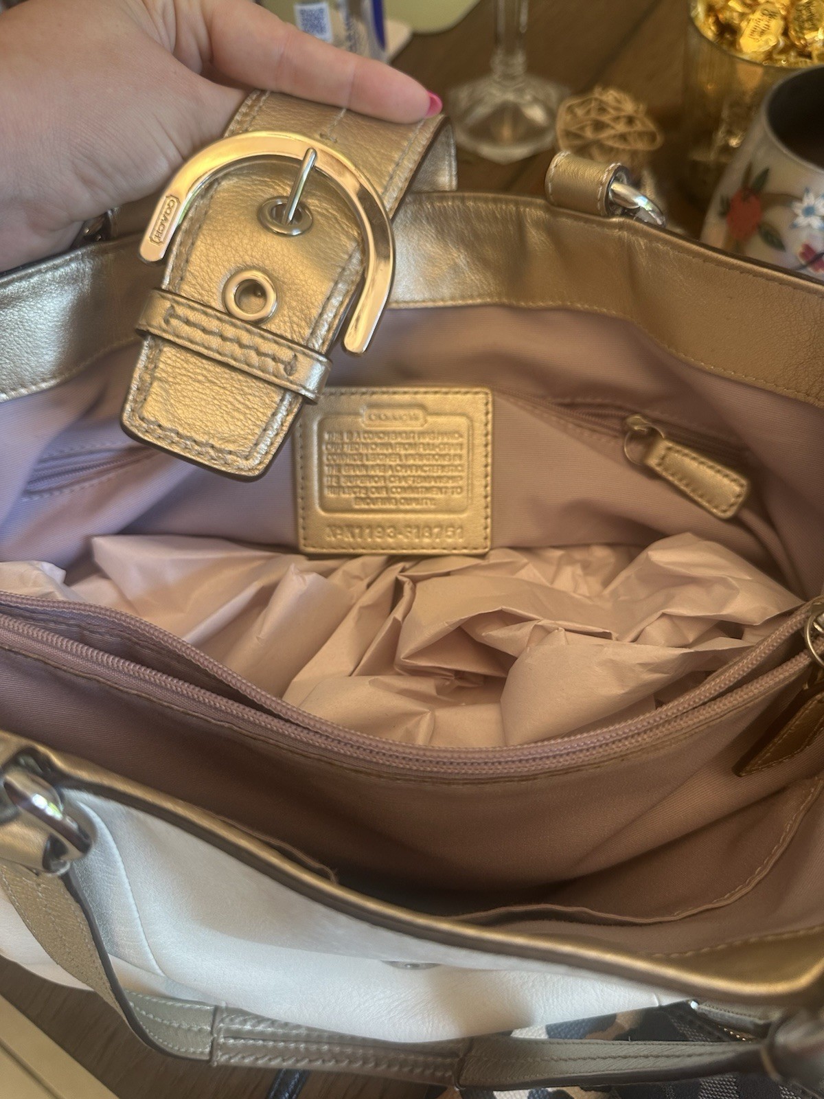 Coach Soho East/West Tote (Style F18751)