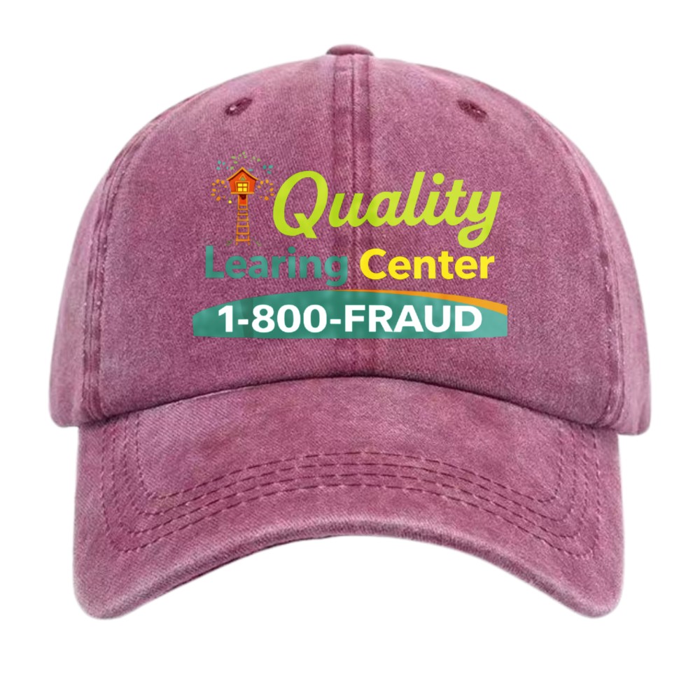Unisex Edgy Quality Learning Center Print Dad Hat|Daily Errands & Meme Lover Cap