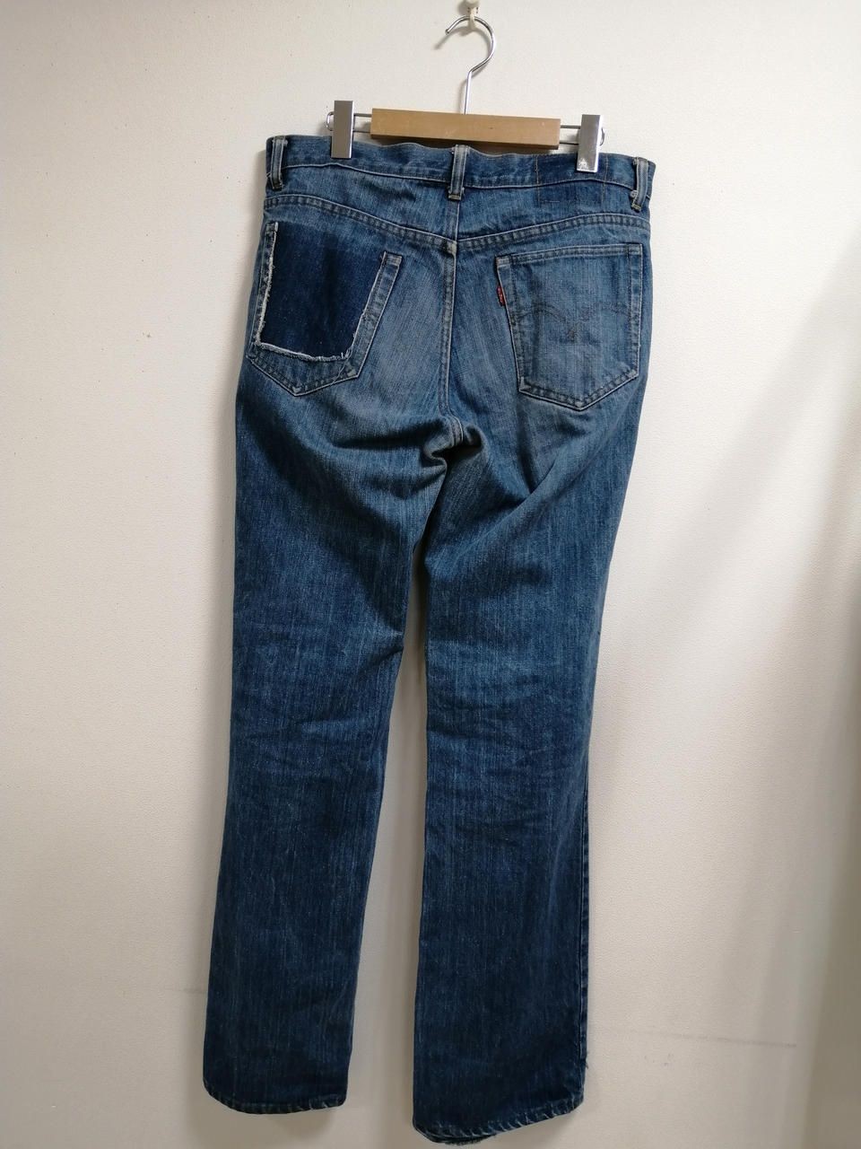 LEVIS Denim Pants Blue Back 25 TALON Made in France Used