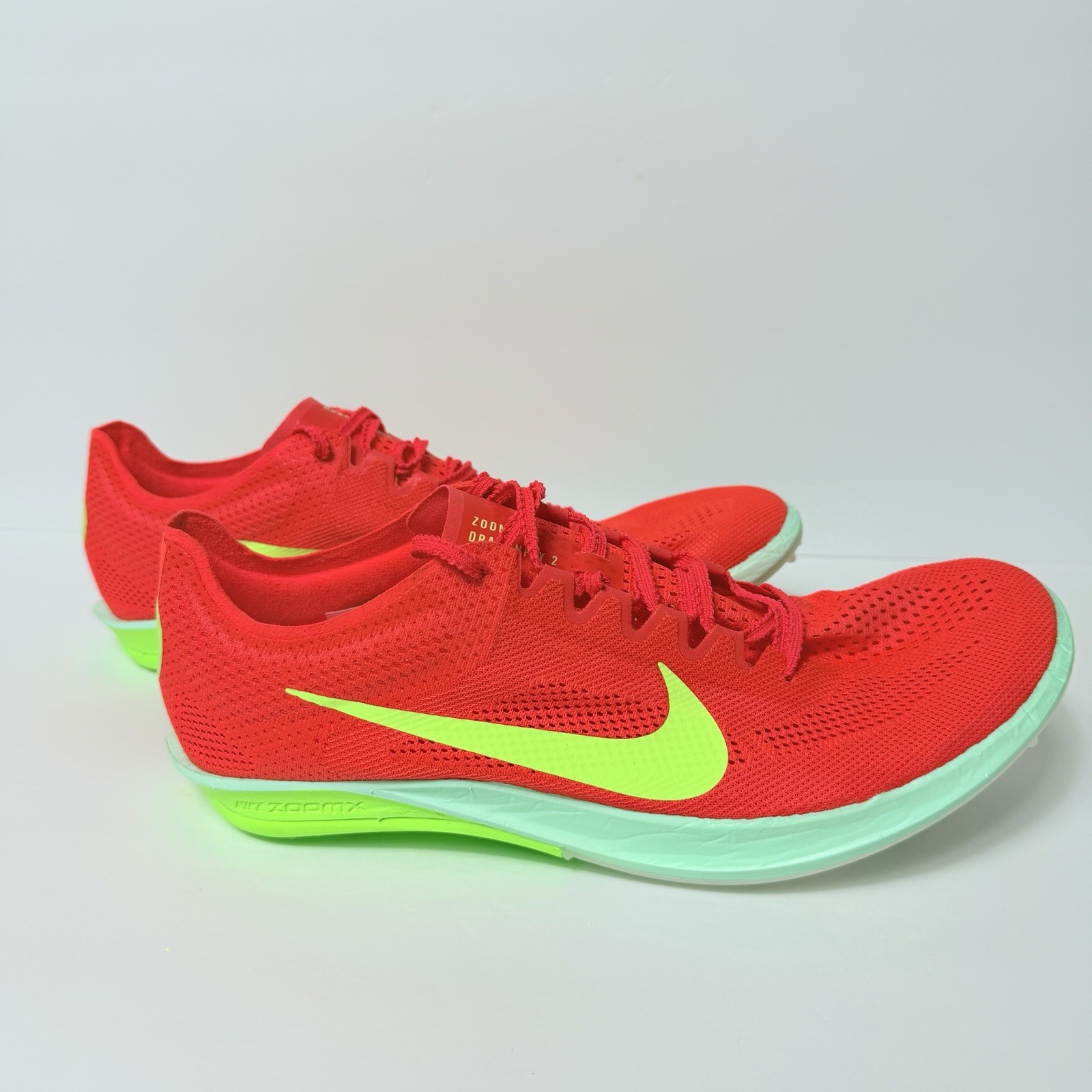 Nike ZoomX Dragonfly 2 Bright Crimson Lime Spikes Men’s Multi Size FD8413-600