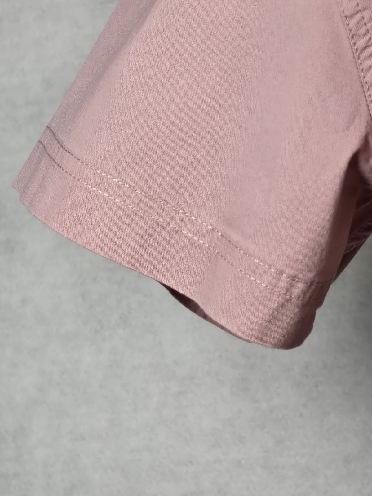 Pd&c Mens Shirt Stretch Slim Fit Button Up Short Sleeve Pink Hipster Retro Large