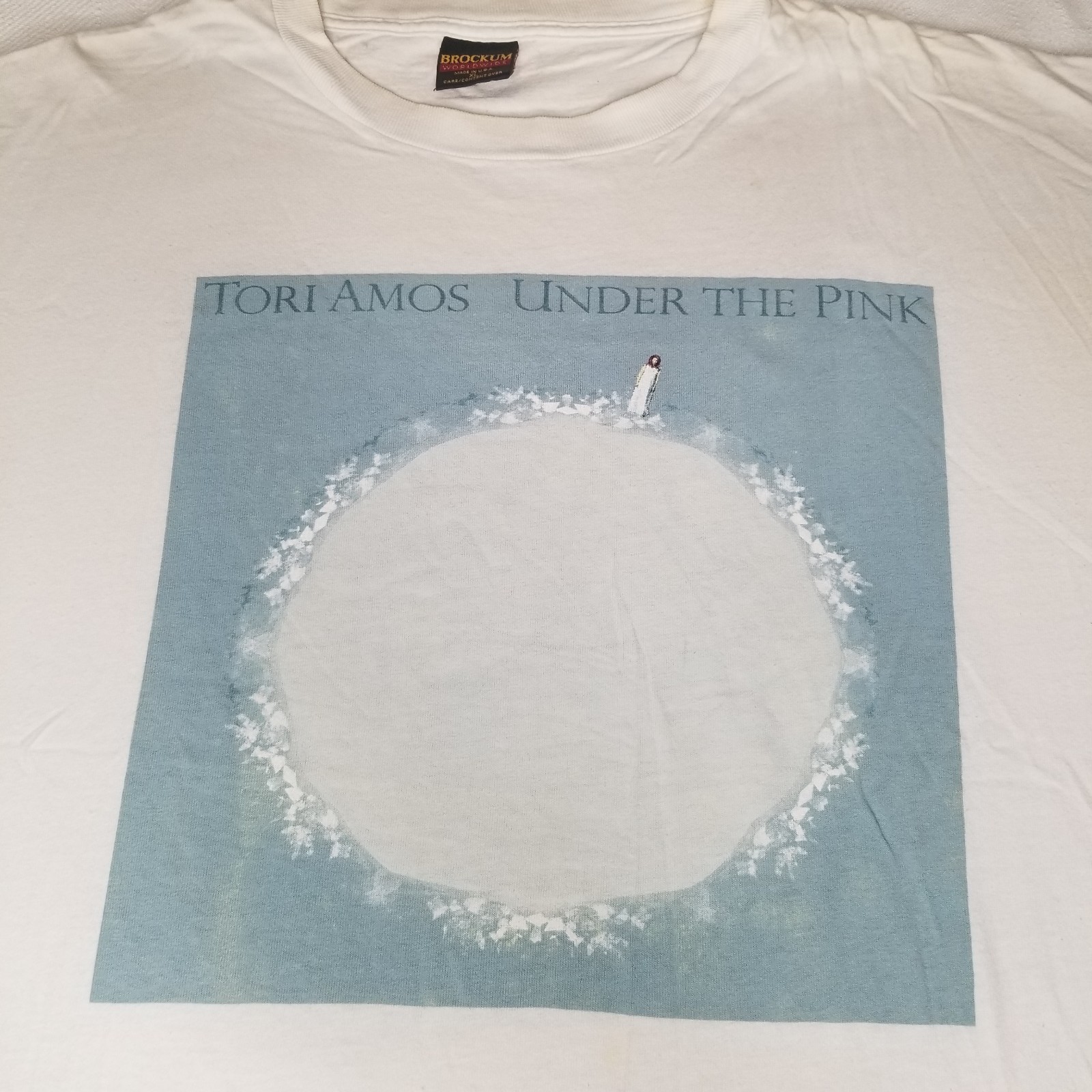 Vintage 90s Tori Amos Under The Pink T-shirt Brockum 1994 XL Single Stitch USA