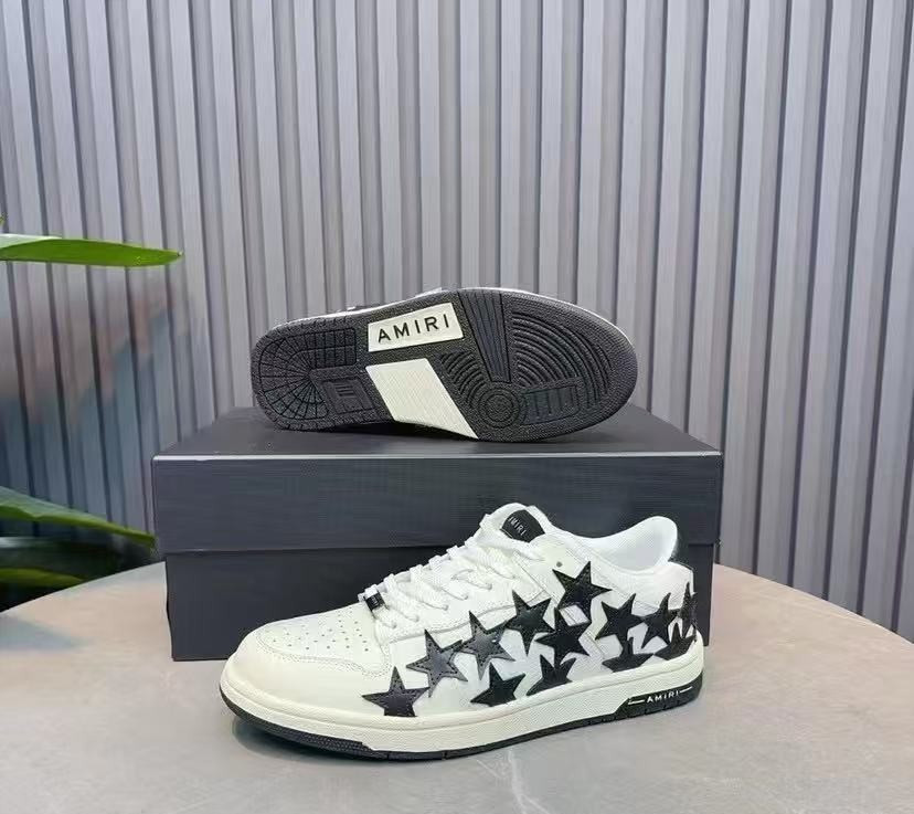 Amiri Star Sneakers US Size 9.5 Men’s/Women’s Fashion Casual Board Shoes