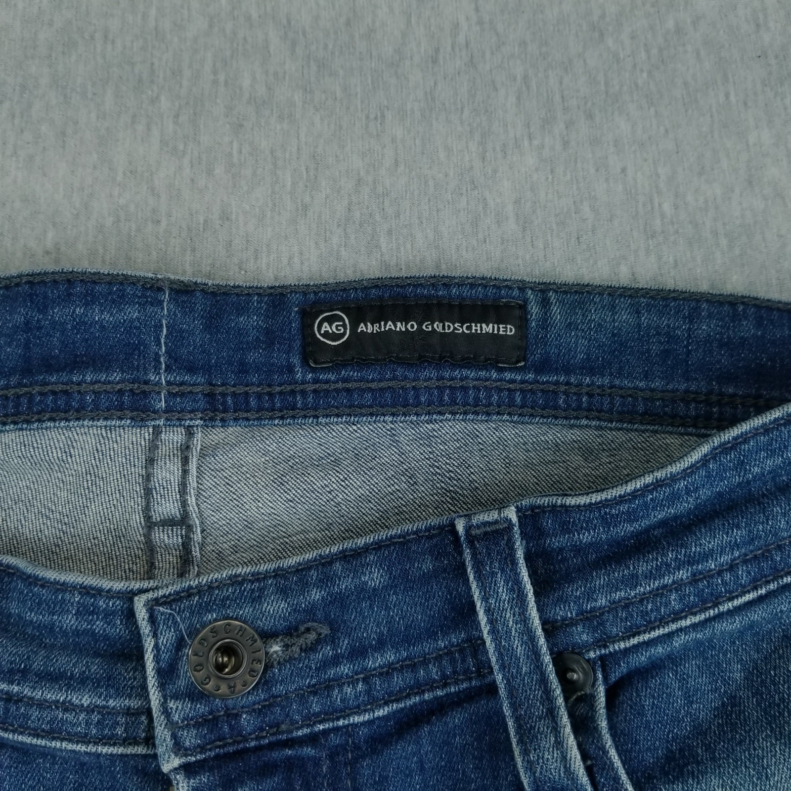 Adriano Goldschmeid Jeans Men’s Sz 32×34 VTG 98% Cotton Med Wash Normcore Nice