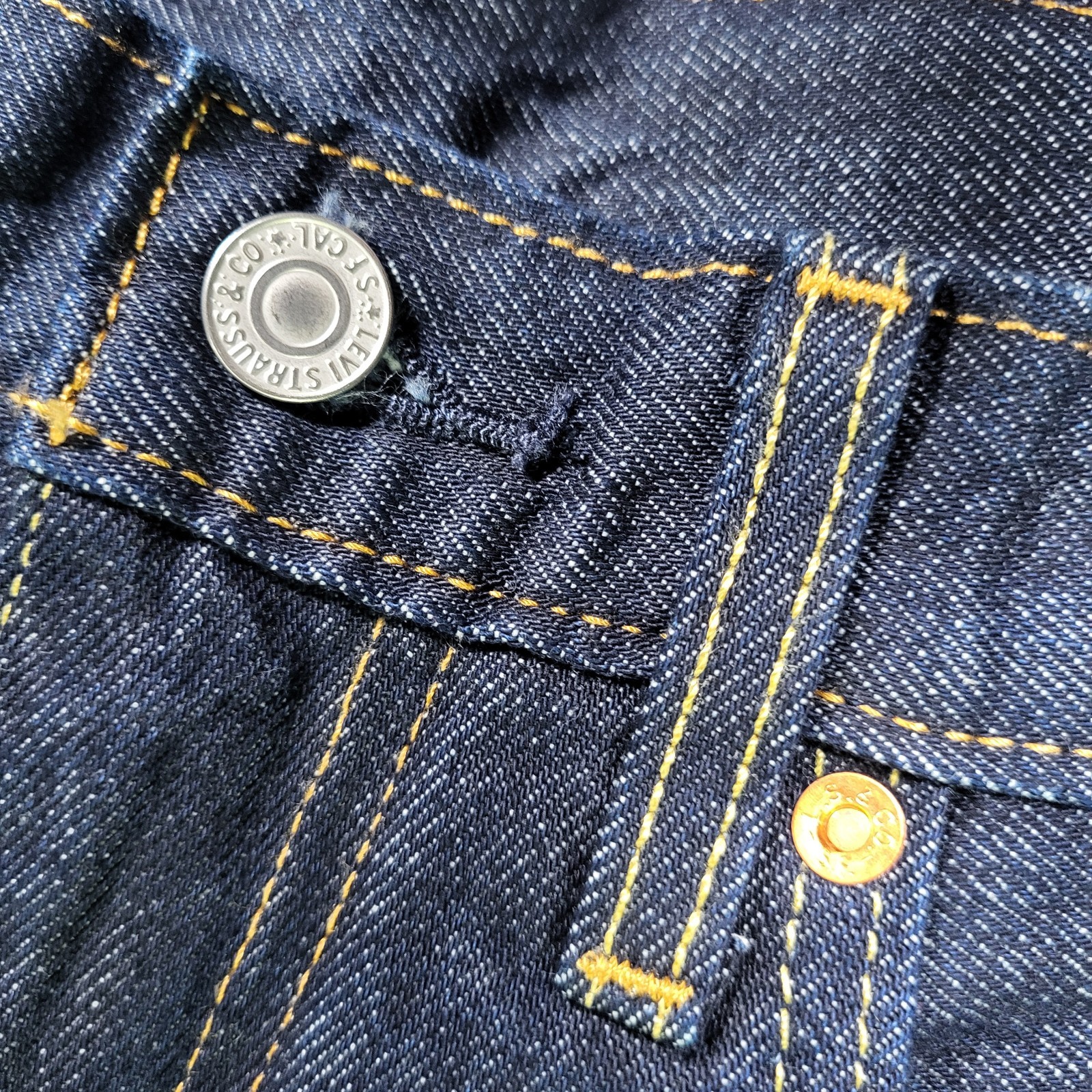 Levis Premium 568 Loose Straight Jeans 32×32 Mens New With Tags Dark Navy Flex