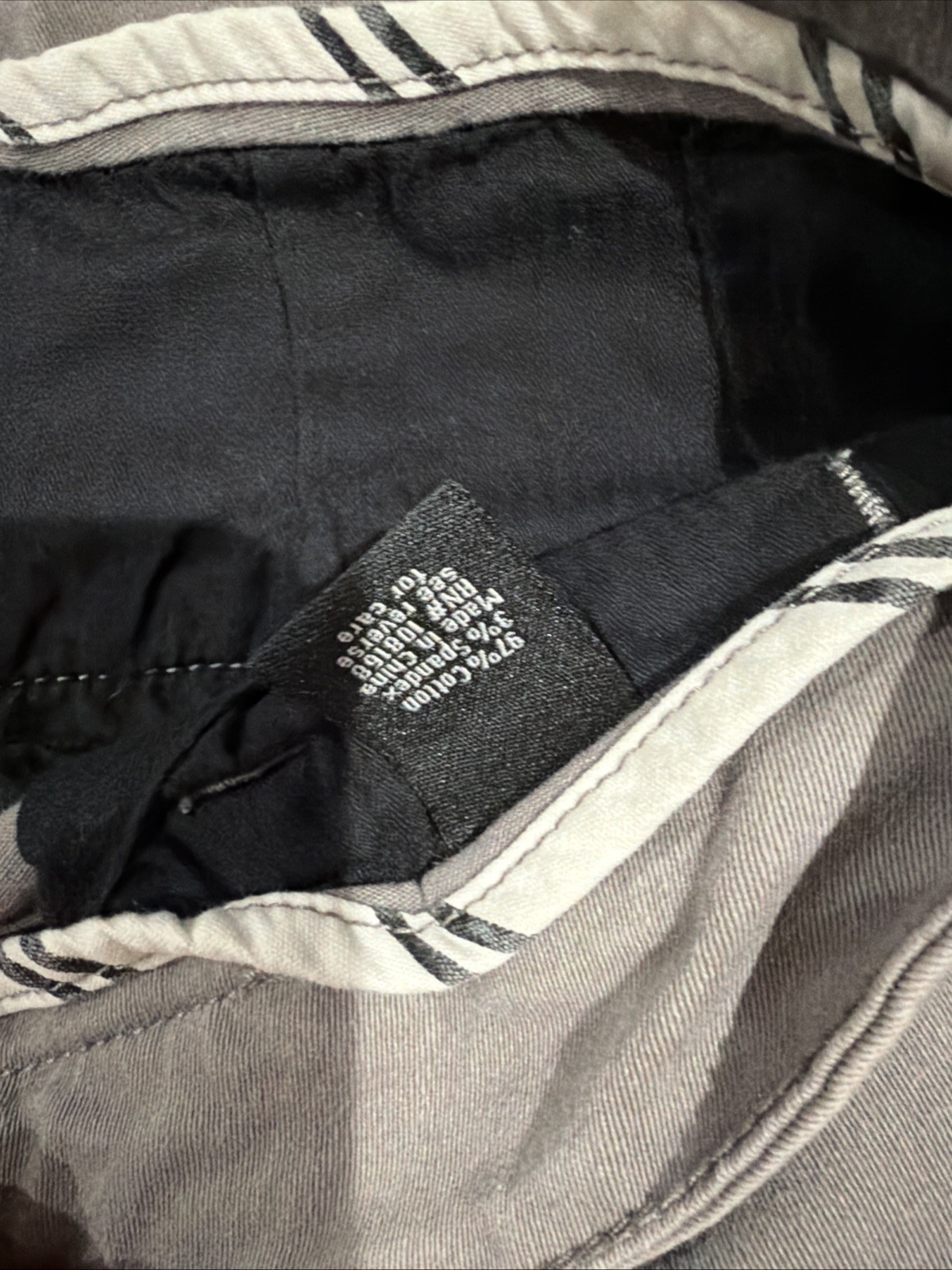 RSQ Slim Straight Chino Pants Gray Size 32 x 30