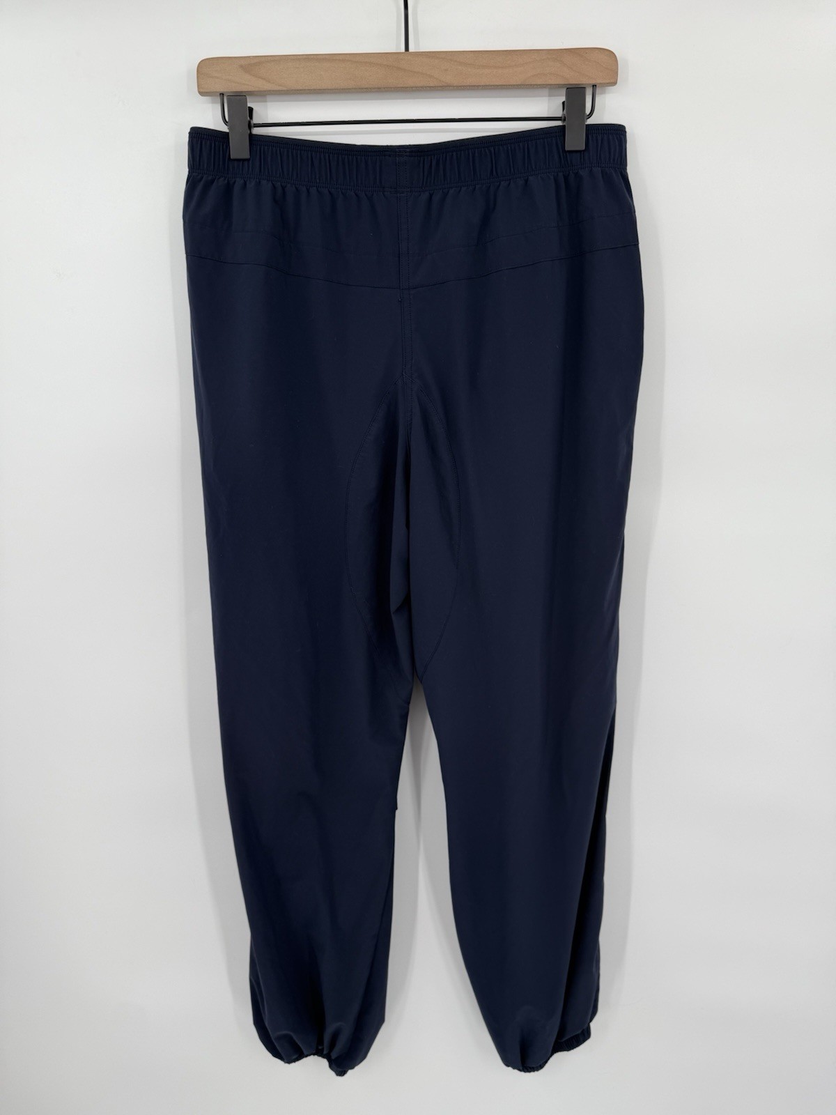 PASKHO Serene Joggers Pants Ultra Comfort Sash Tied Womens Medium Blue Travel