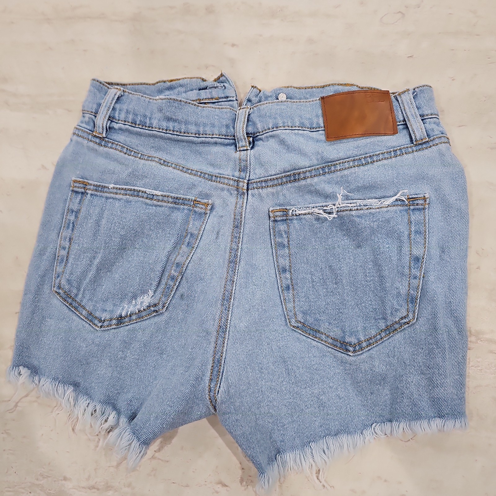 Lot/4 …3 Sz 5 And One Sz 7 Denim/Blue Jean Cut Off Distressed Shorts High Rise