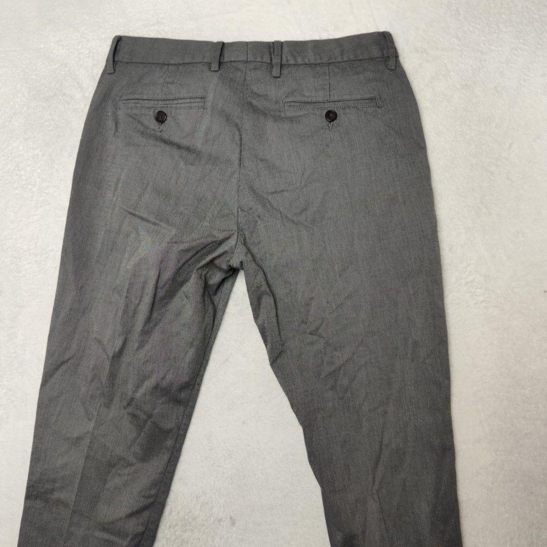 Bonobos Pants Mens 30×30 Gray Chambray Slim Tapered Tuesday Workday Warrior