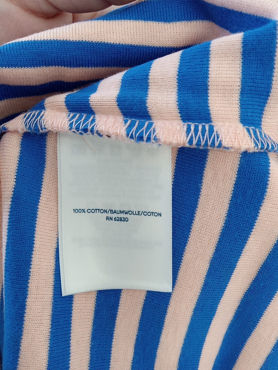 Lands End XL Ladies Striped Tee