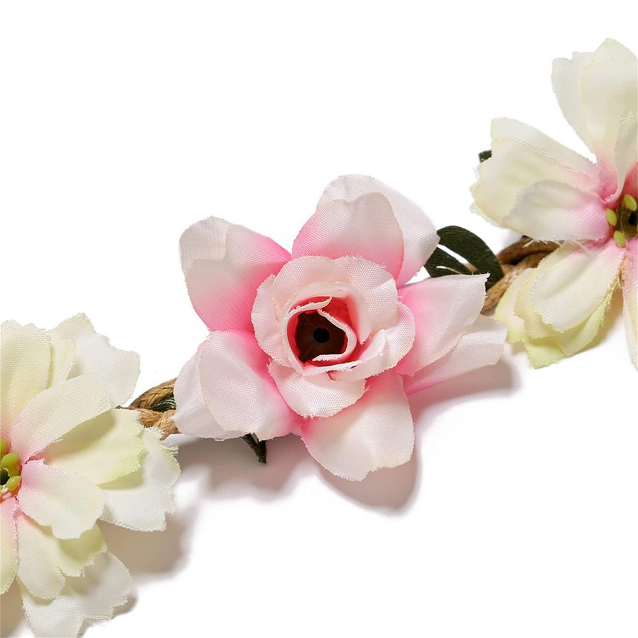 Women Headpieces Collection Accessories – 6 PCS Boho Hair Wreaths Flower Crowns