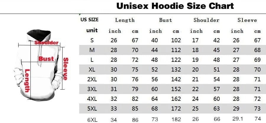 Retro Peste Noire Hoodie 3D Collection Reprint All Size K7.59 no hat printing