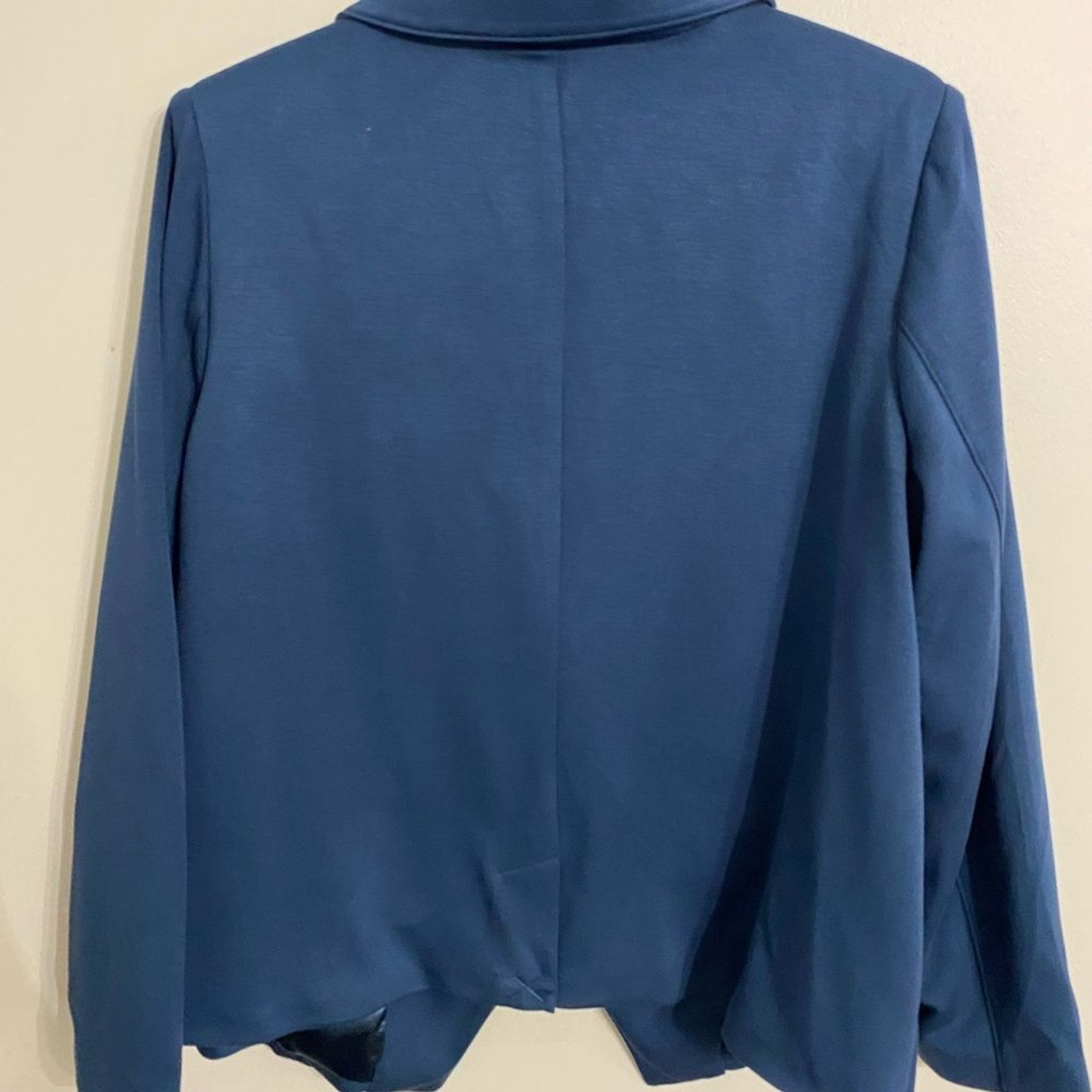 G by Giuliani Sandwash scuba knit Blazer Blue Size 1X New with tags